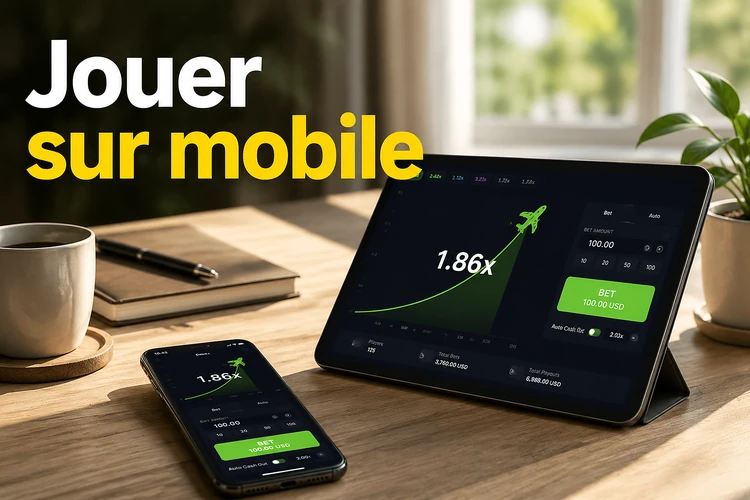 Jouer sur mobile