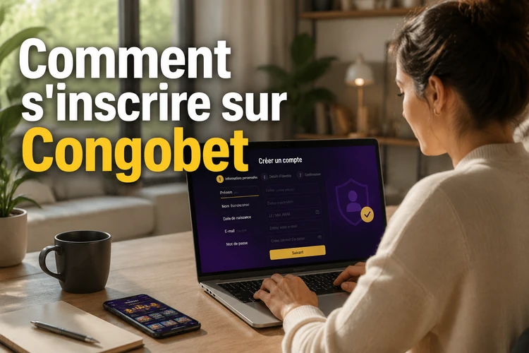 Comment s'inscrire sur Congobet