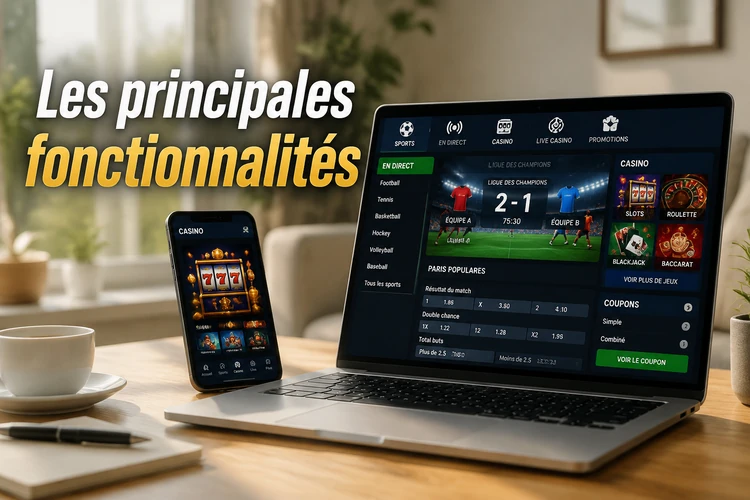 Les principales fonctionnalités